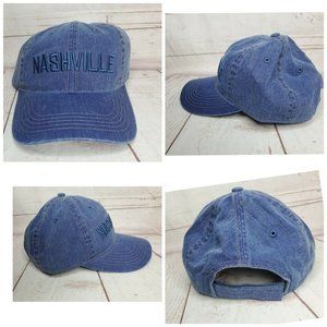 Nashville Adjustable Denim Caps Direct Hat